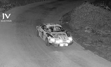 Alberto Calafell-C. Fernández (Alpine-Renault A-110). Rally Costa Brava 1972 / Foto: Jordi Viñals